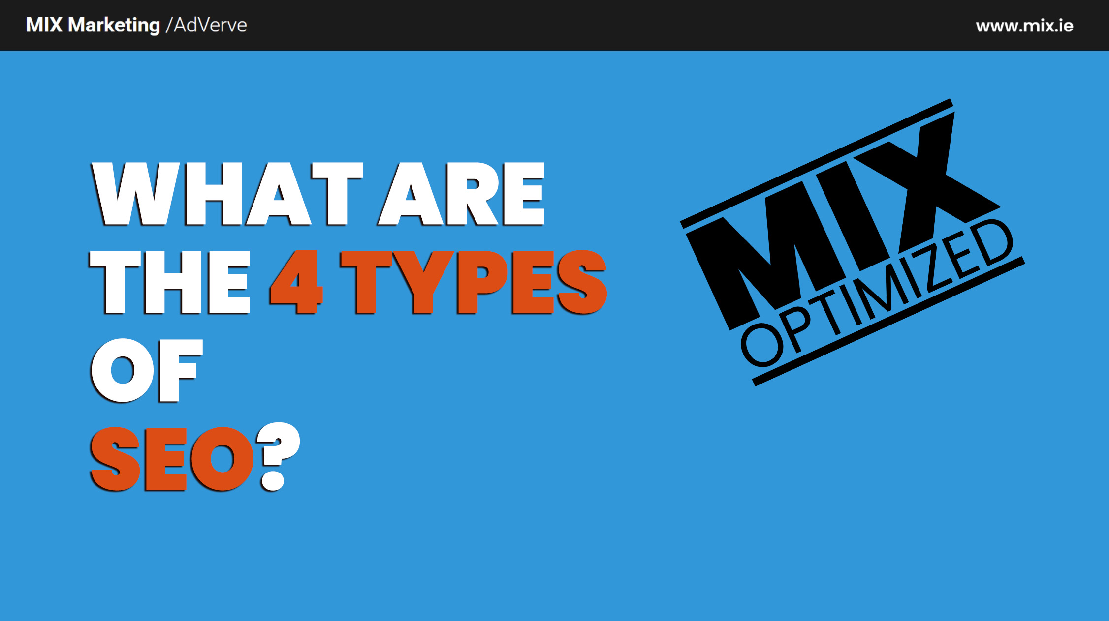 Learn what are the 4 SEO types
